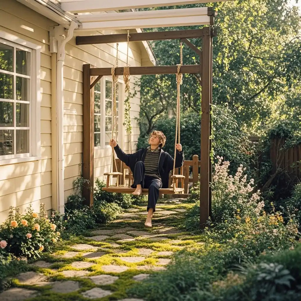 Relaxation Redefined: Porch Swings with Stands for Ultimate Comfort