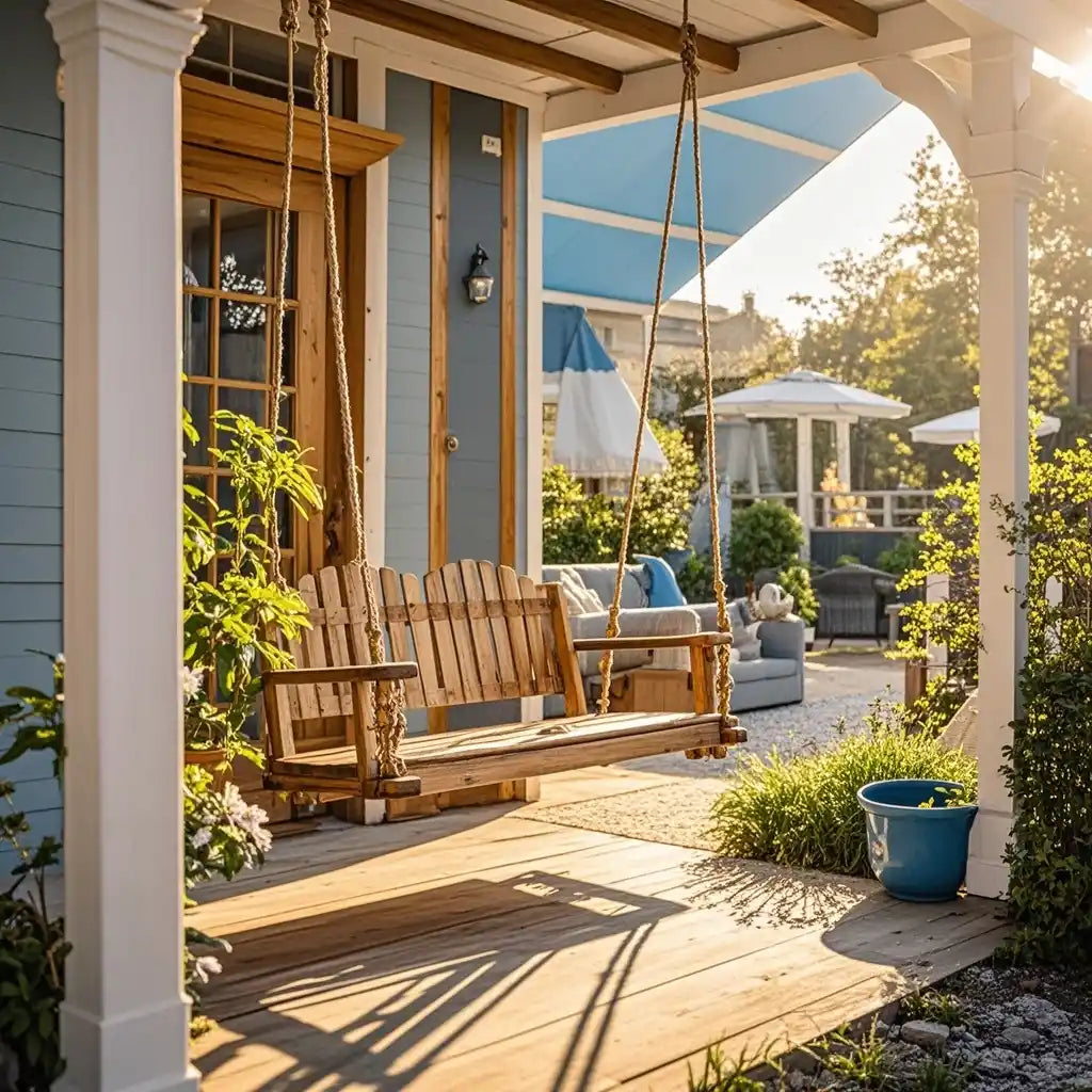 Adding Elegance to Your Porch: Porch Swings with Stands Selection Tips