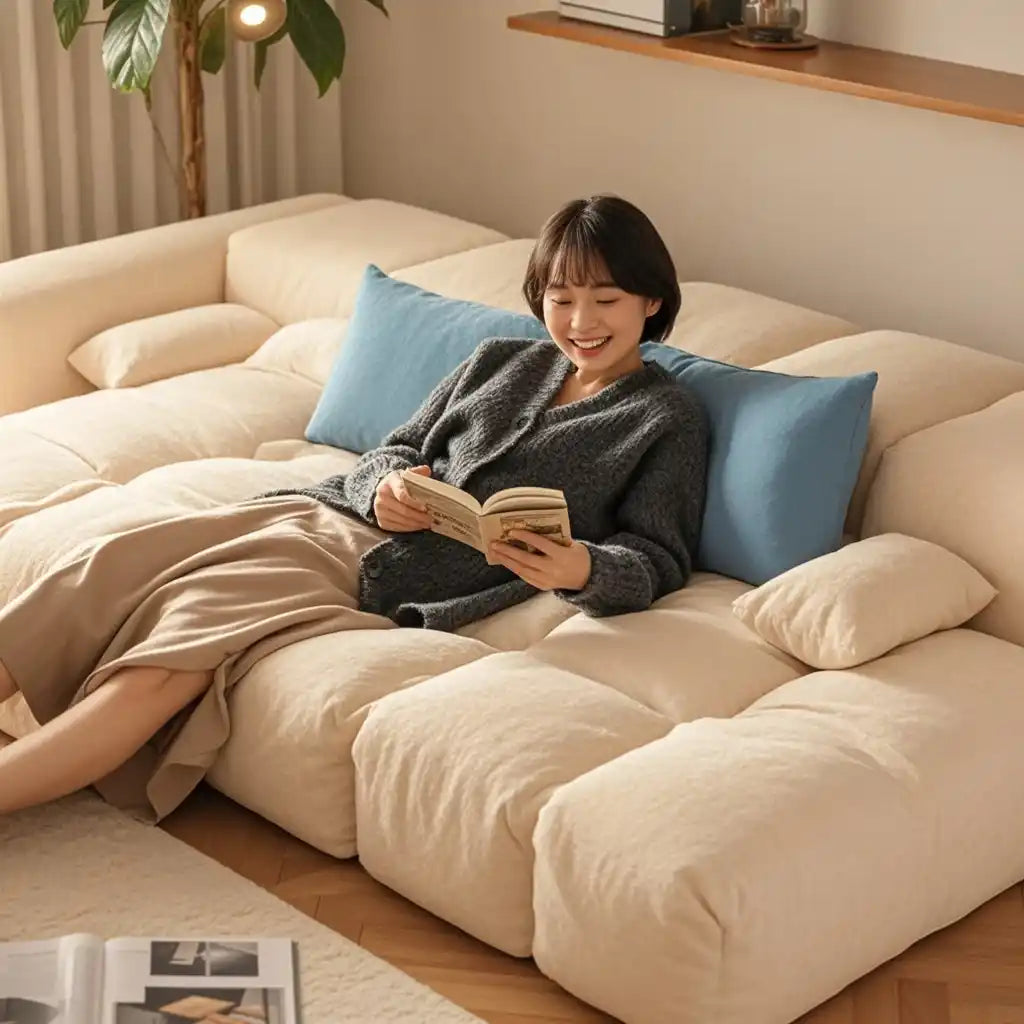 Maximize Comfort and Space with ZZW 84'' Pullout Sleeper Sofa Bed