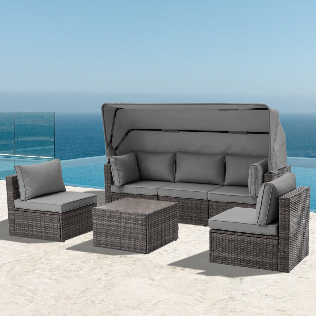 which type should buy 6 piece or 7 piece patio sofa sets?