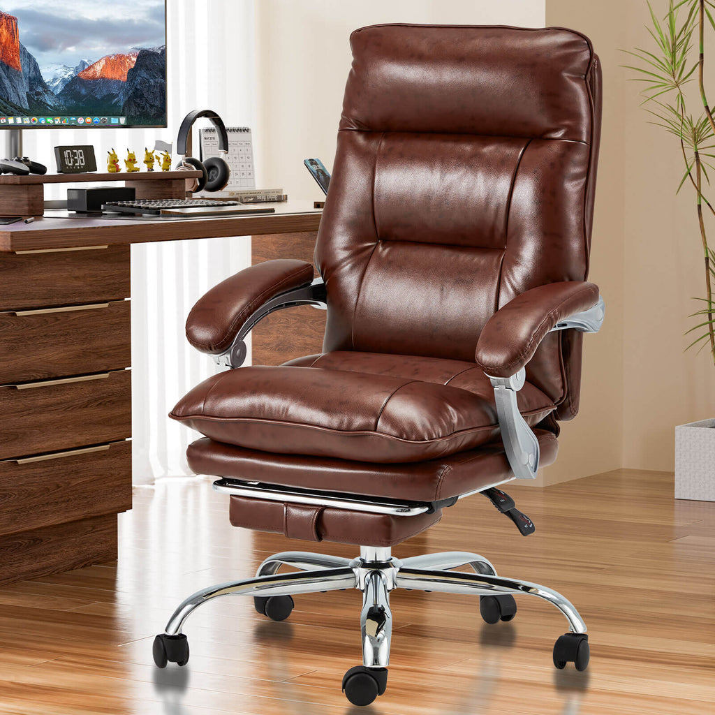 Brown_leather_office_chair_with_footrest_in_office