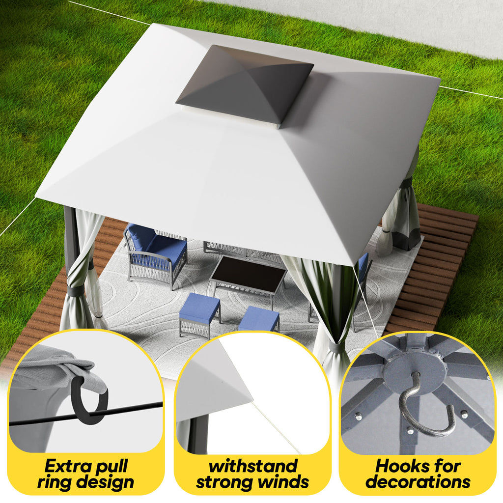 Outdoor Patio Gazebo details