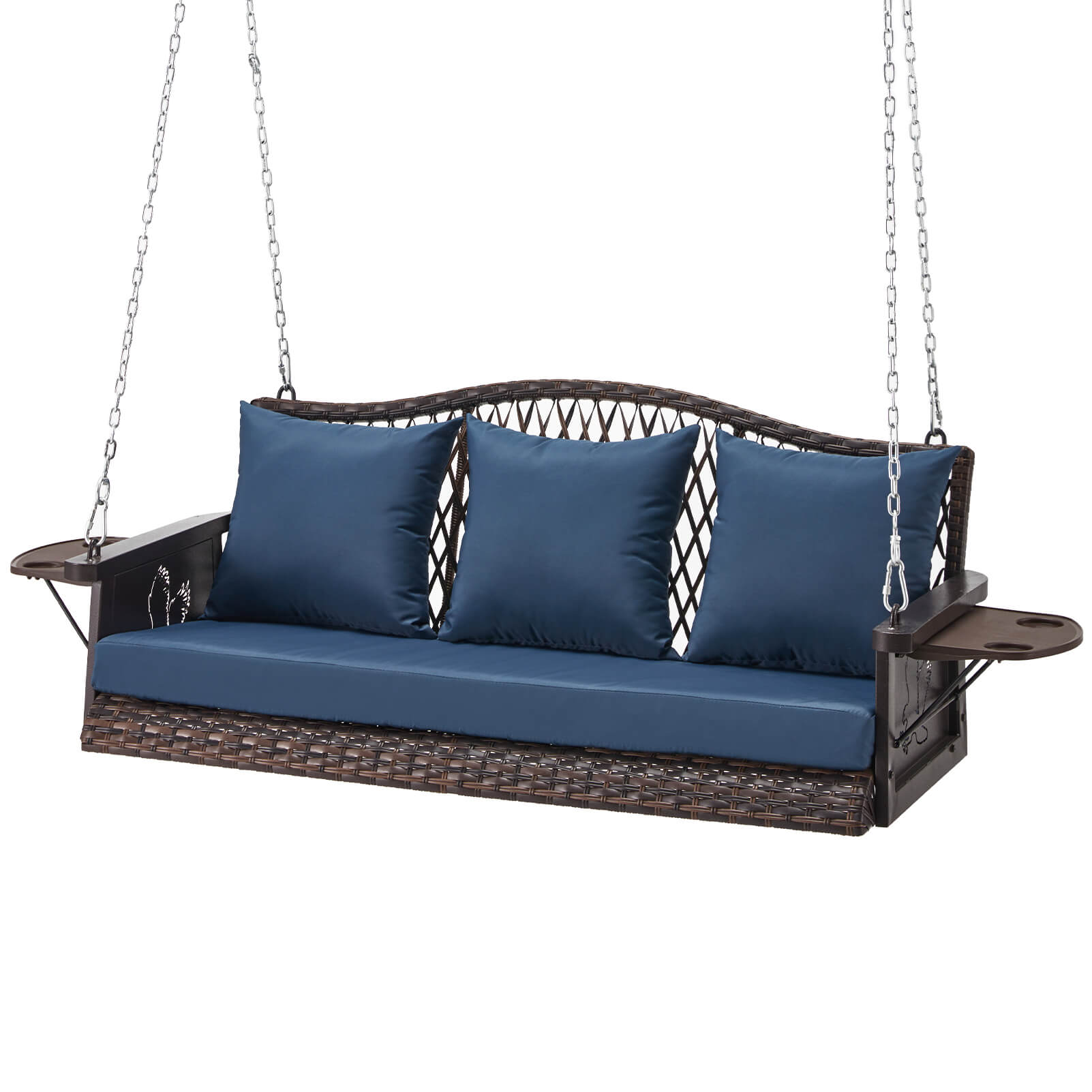swing 　　no3 ZZW 3-Seat Outdoor Hanging Porch Swings – ZZWHOM E-COMMERCE INC.