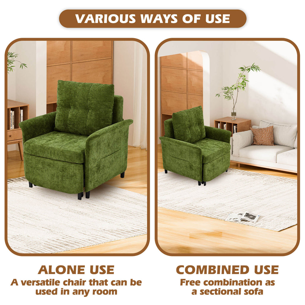 Zzw_79''_Sleeper_Sofa_bed_with_More_Use