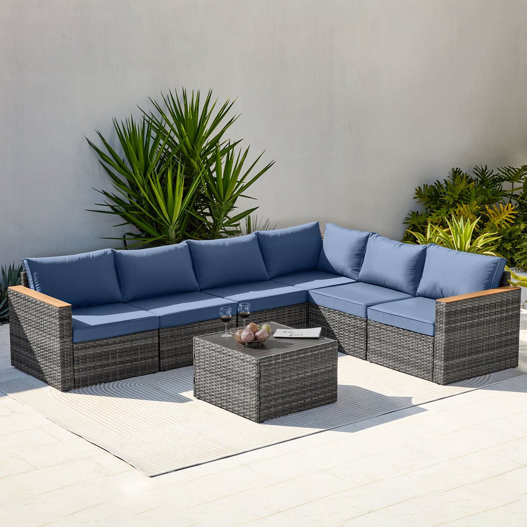 Zzw_7_Piece_Rattan_Patio_Furniture_Set_Blue_Color