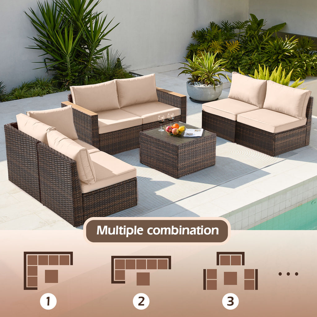 Zzw_7_Piece_Rattan_Patio_Furniture_Set_Multiple_Combination