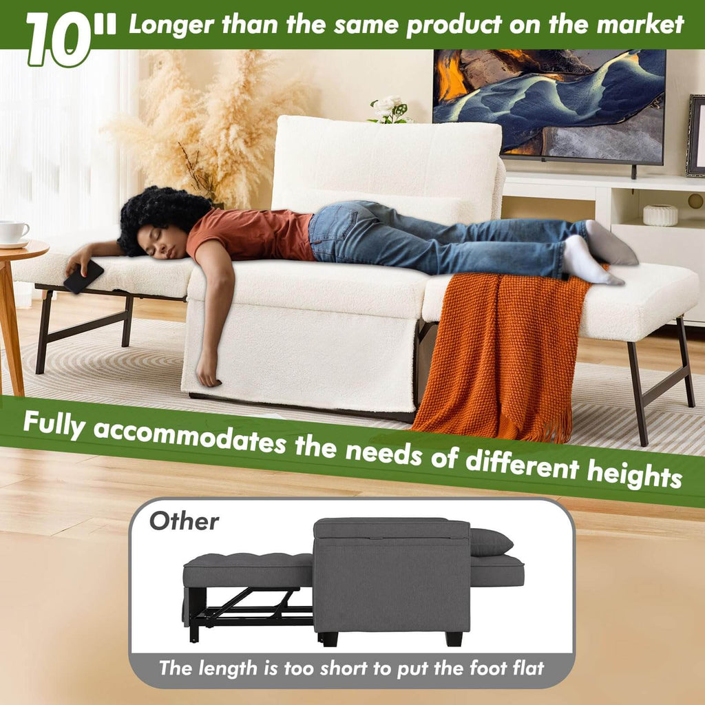 zzw_white_sleeper_sofa_10''_longer_than_same_product_on_the_market